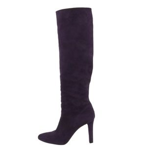 PURPLE SUEDE RALPH LAUREN COLLECTION BOOTS